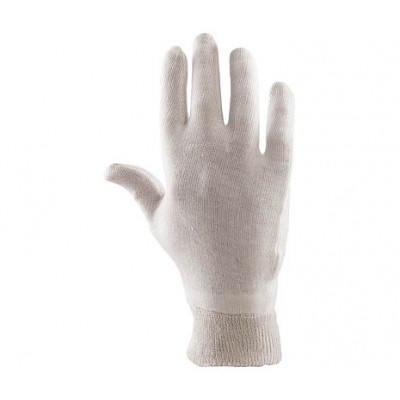 Rękawice bawełniane ze ściągaczem 26 cm
